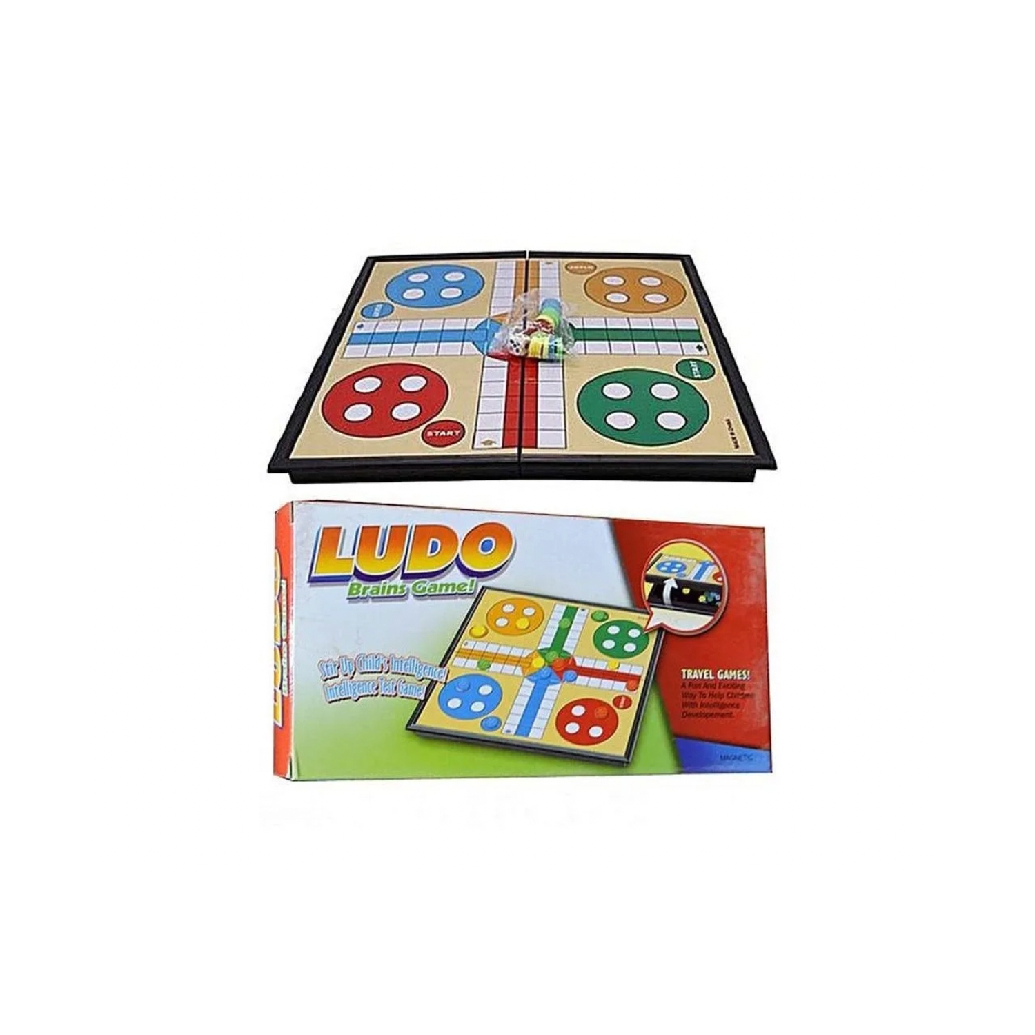 Foto 3 pulgar | Juego de Mesa Magnetic Ludo Clásico Educativo - Venta Internacional