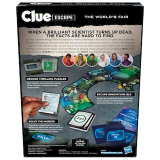 Foto 2 | Juego de Mesa Hasbro Gaming Clue Escape: The World's Fair - Venta Internacional