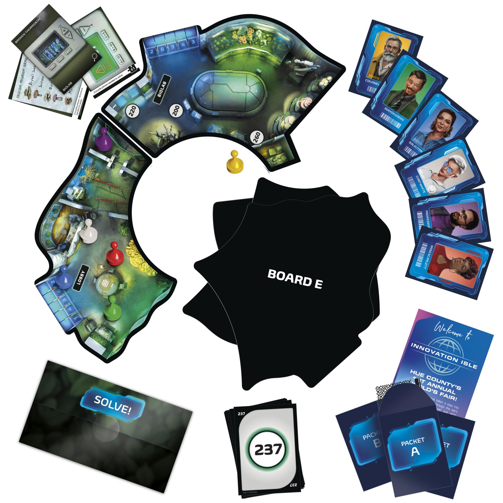 Foto 4 pulgar | Juego de Mesa Hasbro Gaming Clue Escape: The World's Fair - Venta Internacional