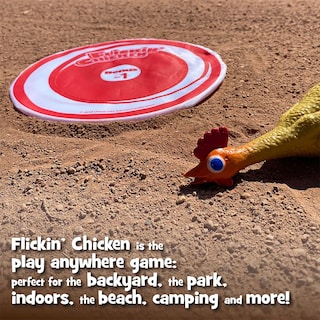 Foto 5 | Target Toss Game University Games Flickin Chicken Durante Más De 6 Años - Venta Internacional.