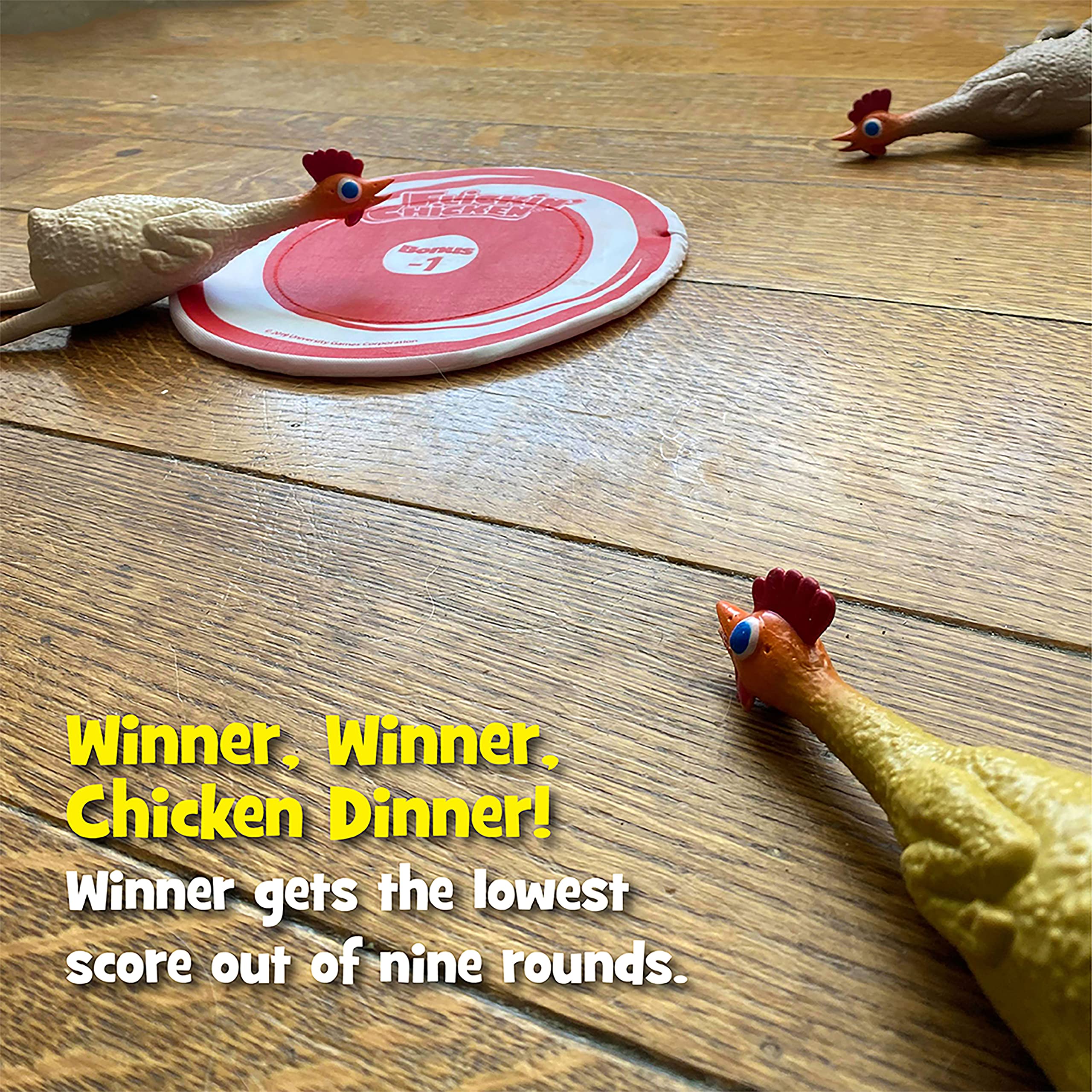 Foto 7 pulgar | Target Toss Game University Games Flickin Chicken Durante Más De 6 Años - Venta Internacional.