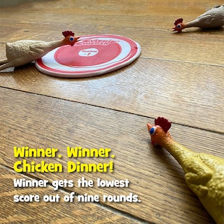 Foto 6 | Target Toss Game University Games Flickin Chicken Durante Más De 6 Años - Venta Internacional.