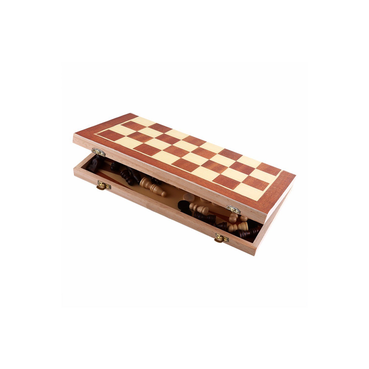 Foto 2 pulgar | Juego de Ajedrez de Madera - Venta Internacional
