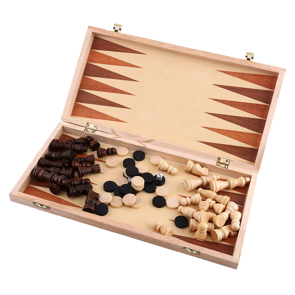 Foto 3 pulgar | Juego de Ajedrez de Madera - Venta Internacional
