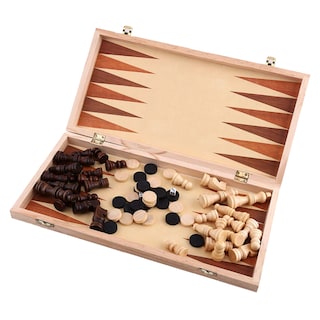 Foto 2 | Juego de Ajedrez de Madera - Venta Internacional