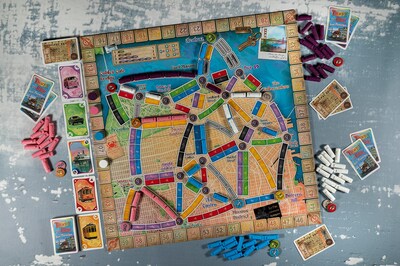 Foto 4 | Juego de Mesa Ticket to Ride San Francisco Aventura en Tren por la Icónica Ciudad