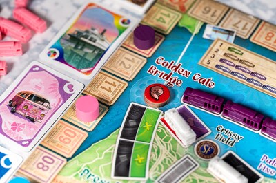 Foto 5 | Juego de Mesa Ticket to Ride San Francisco Aventura en Tren por la Icónica Ciudad
