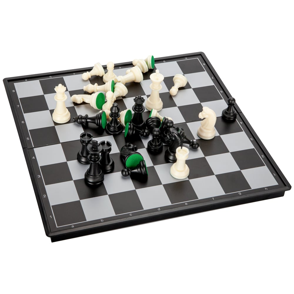 Foto 4 pulgar | Tablero Magnético Plegable para Juego de Ajedrez 32 x 32 cm - Venta Internacional