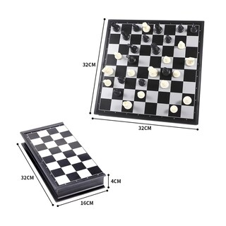 Foto 4 | Tablero Magnético Plegable para Juego de Ajedrez 32 x 32 cm - Venta Internacional