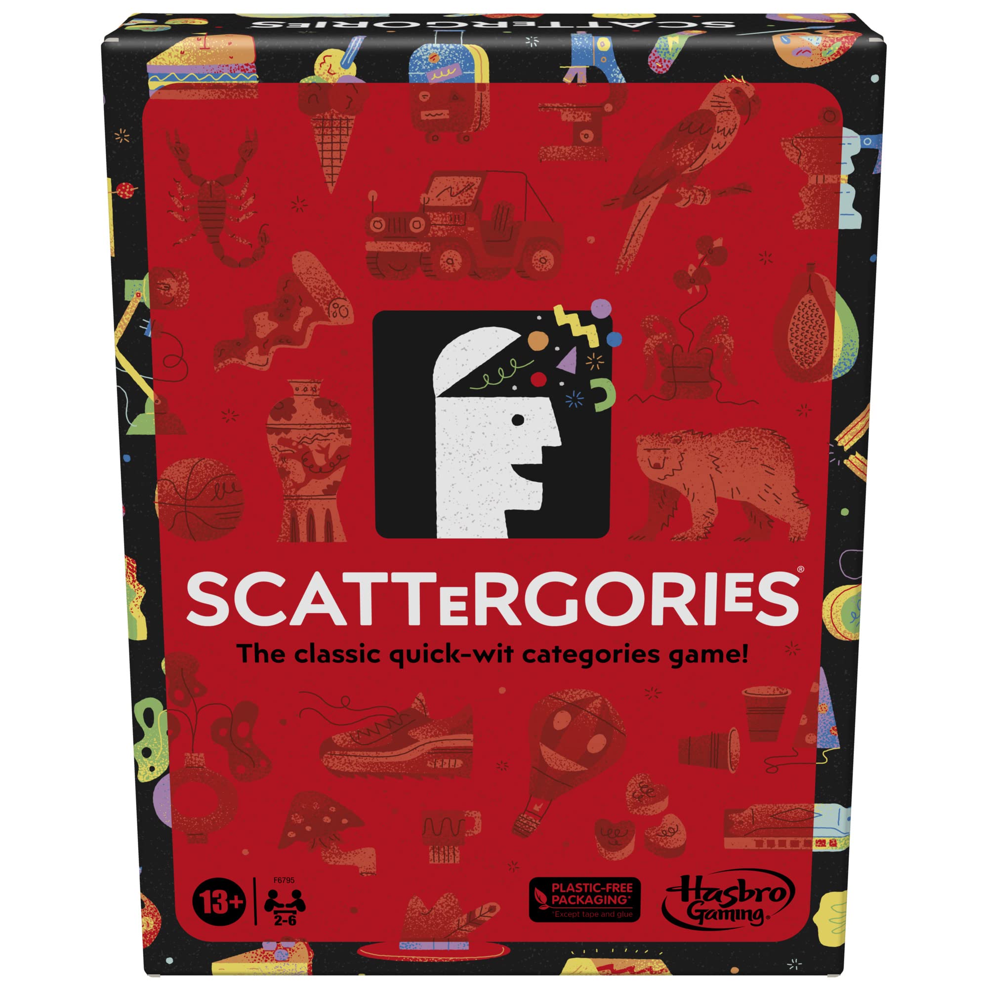 Foto 2 pulgar | Juego de Mesa Hasbro Gaming Scattergories Classic Adults 13+ - Venta Internacional