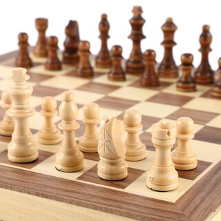 Foto 5 | Juego De Ajedrez De Madera Maciza, Concurso Internacional Con Tablero - Venta Internacional.