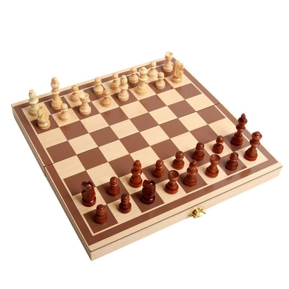 Foto 8 pulgar | Juego De Ajedrez De Madera Maciza, Concurso Internacional Con Tablero - Venta Internacional.