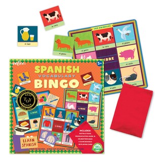Foto 3 | Juego De Vocabulario De Bingo En Español Eeboo Para Mayores De 5 Años - Venta Internacional.