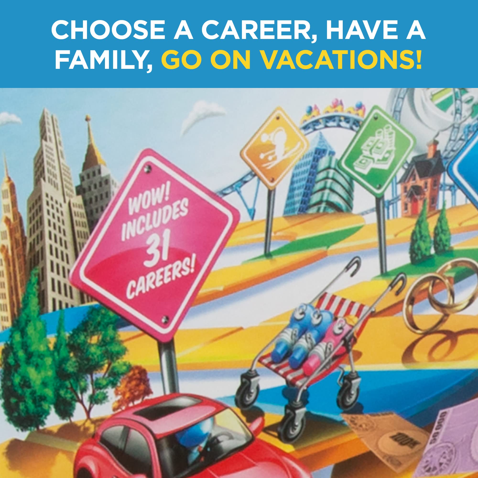 Foto 4 | Juego De Mesa Hasbro Gaming The Game Of Life Kids 8+ Years - Venta Internacional.