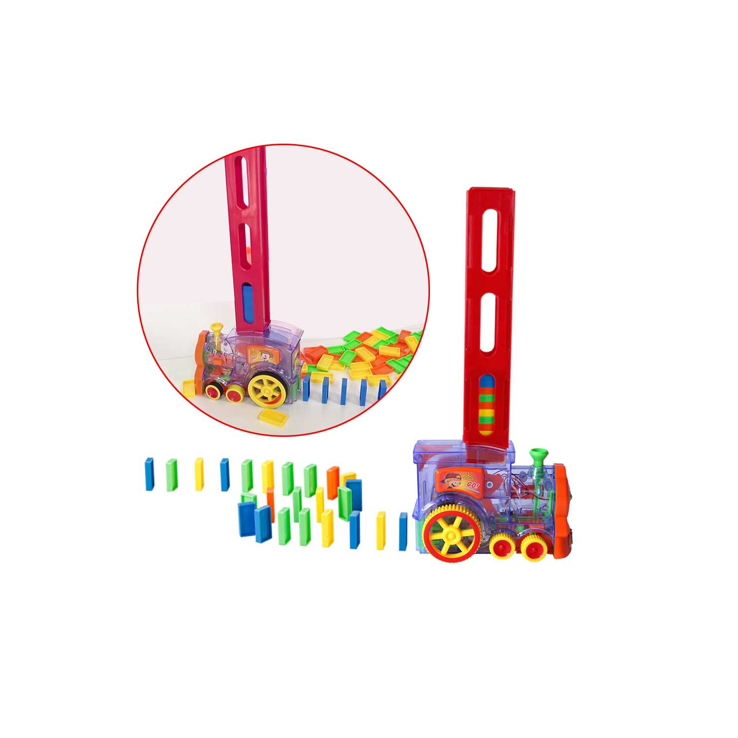 Foto 3 pulgar | Tren Educativo con Luz y Sonido-Venta Internacional