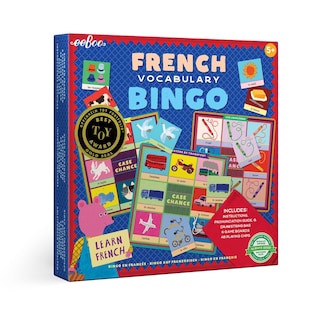 Foto 1 | Juego De Vocabulario De Bingo En Francés Eboo Con Guía De Pronunciación - Venta Internacional.