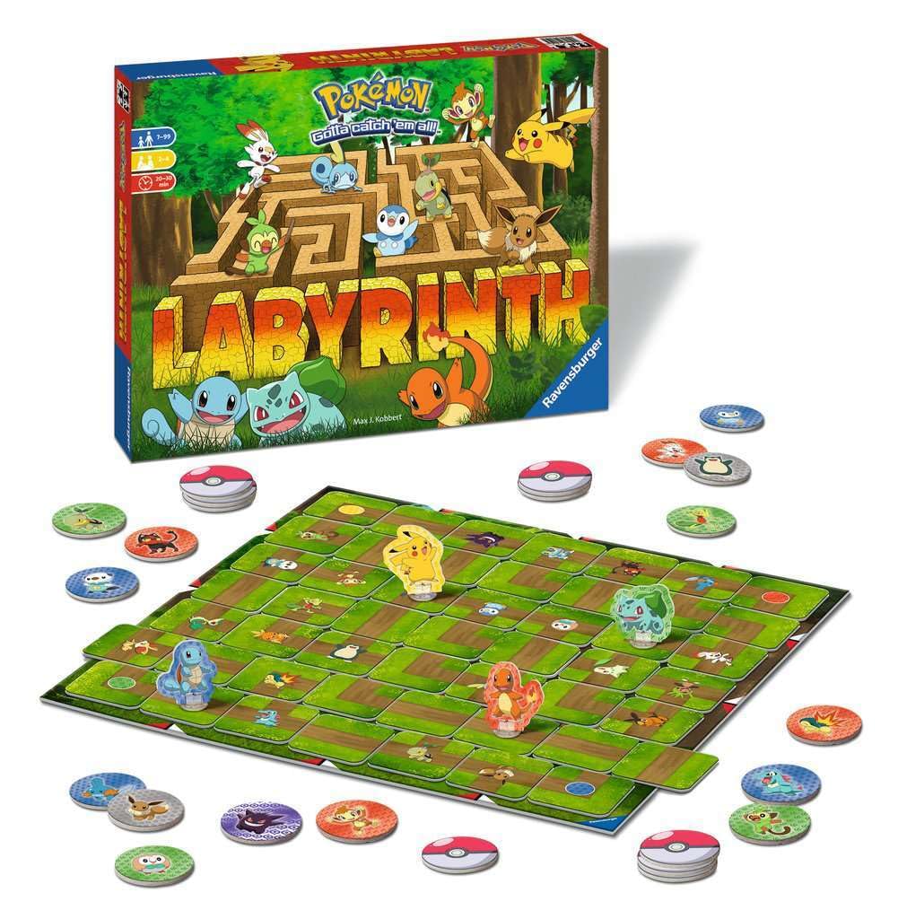 Foto 4 pulgar | Juego de Mesa Ravensburger Pokémon Labyrinth Age 7+ | 2-4 Jugadores - Venta Internacional