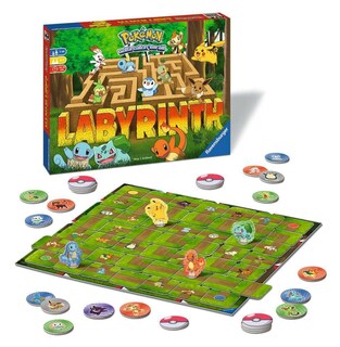 Foto 3 | Juego de Mesa Ravensburger Pokémon Labyrinth Age 7+ | 2-4 Jugadores - Venta Internacional