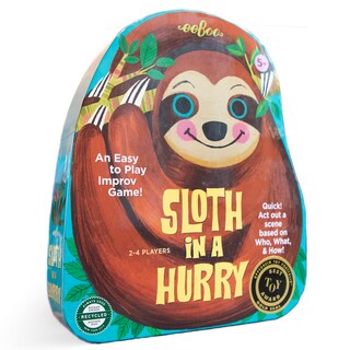 Foto 1 | Juego De Acción Eeboo Sloth In A Hurry 2-4 Jugadores Durante Más De 5 Años - Venta Internacional.
