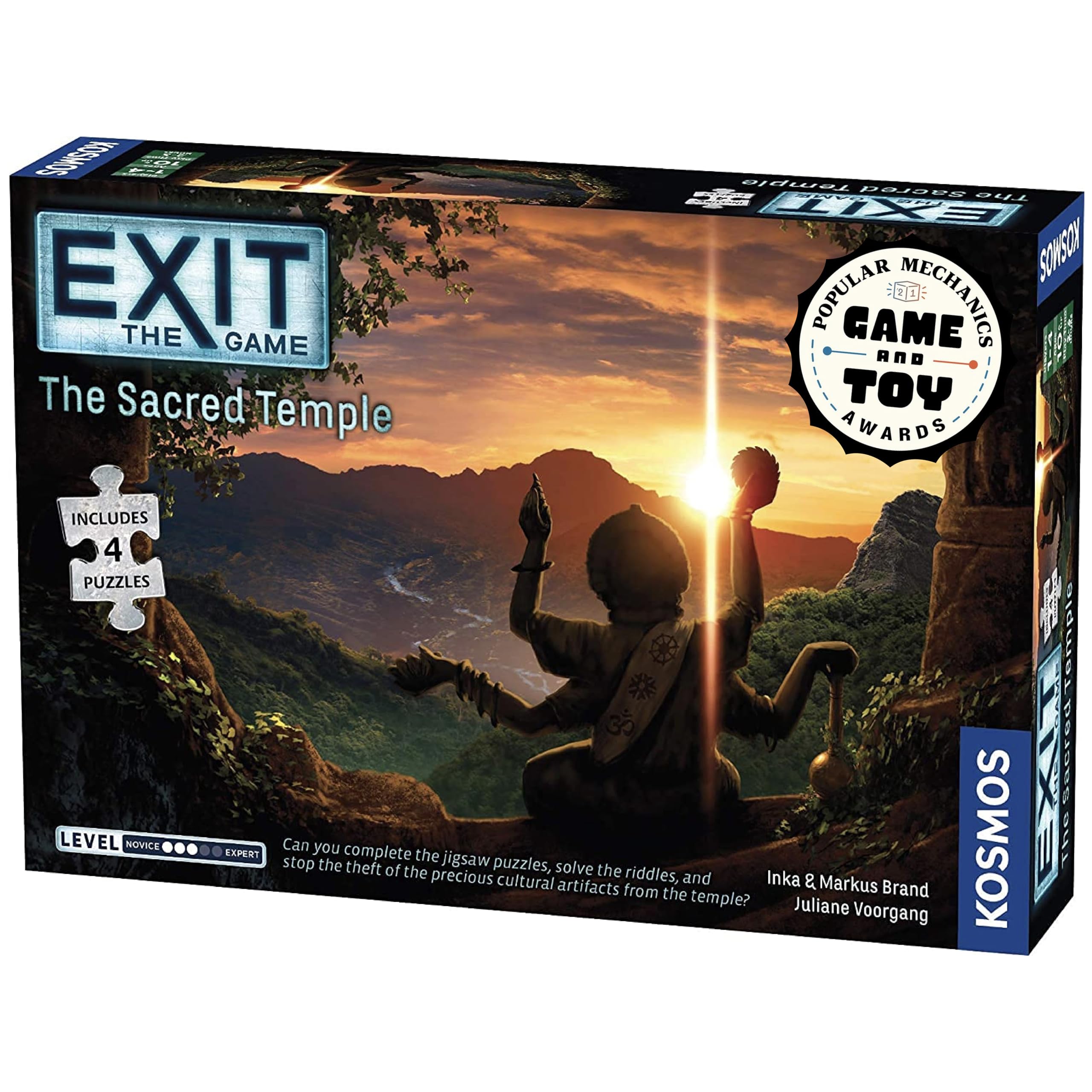 Foto 2 pulgar | Juego de Mesa Thames & Kosmos Exit: The Sacred Temple - Venta Internacional