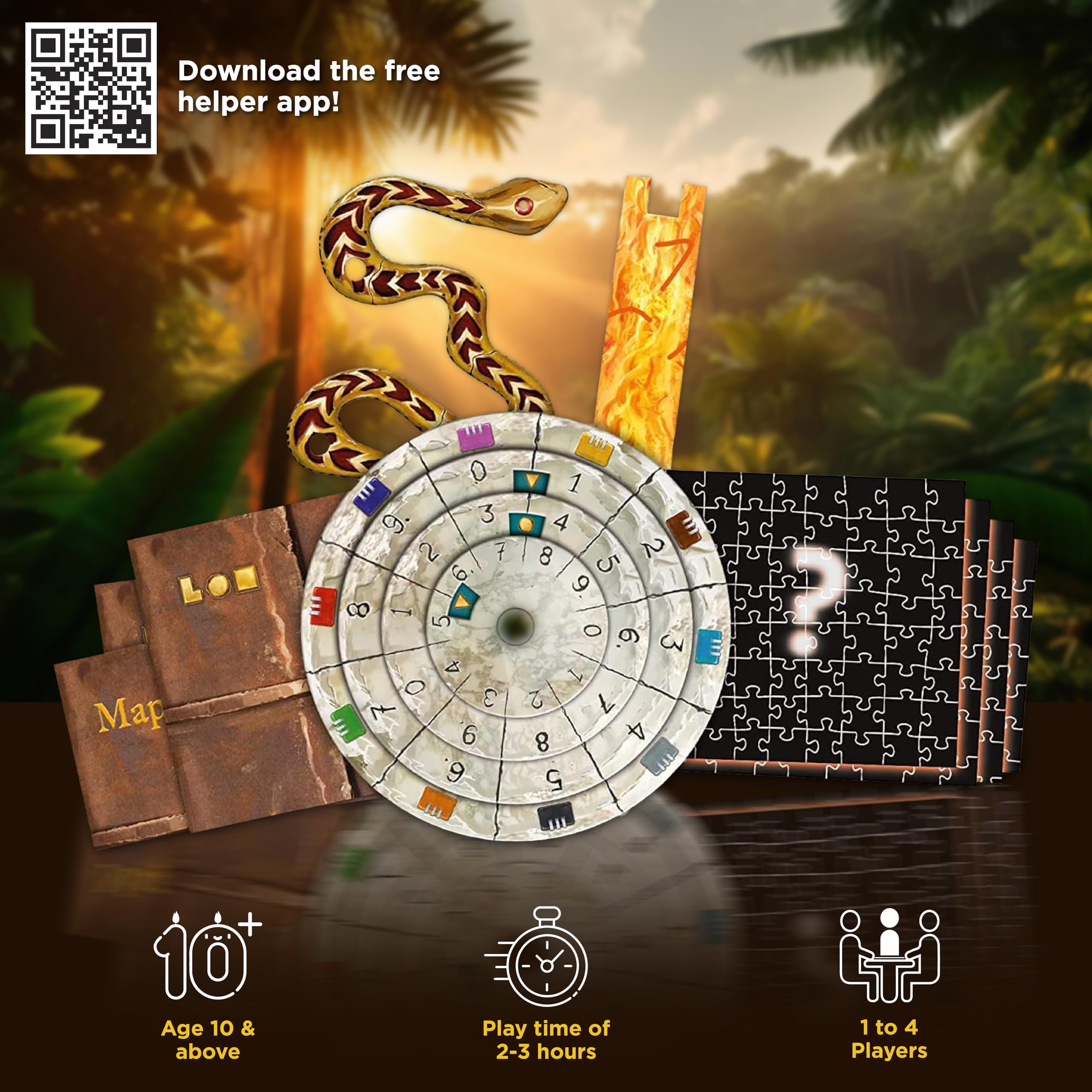 Foto 3 pulgar | Juego de Mesa Thames & Kosmos Exit: The Sacred Temple - Venta Internacional