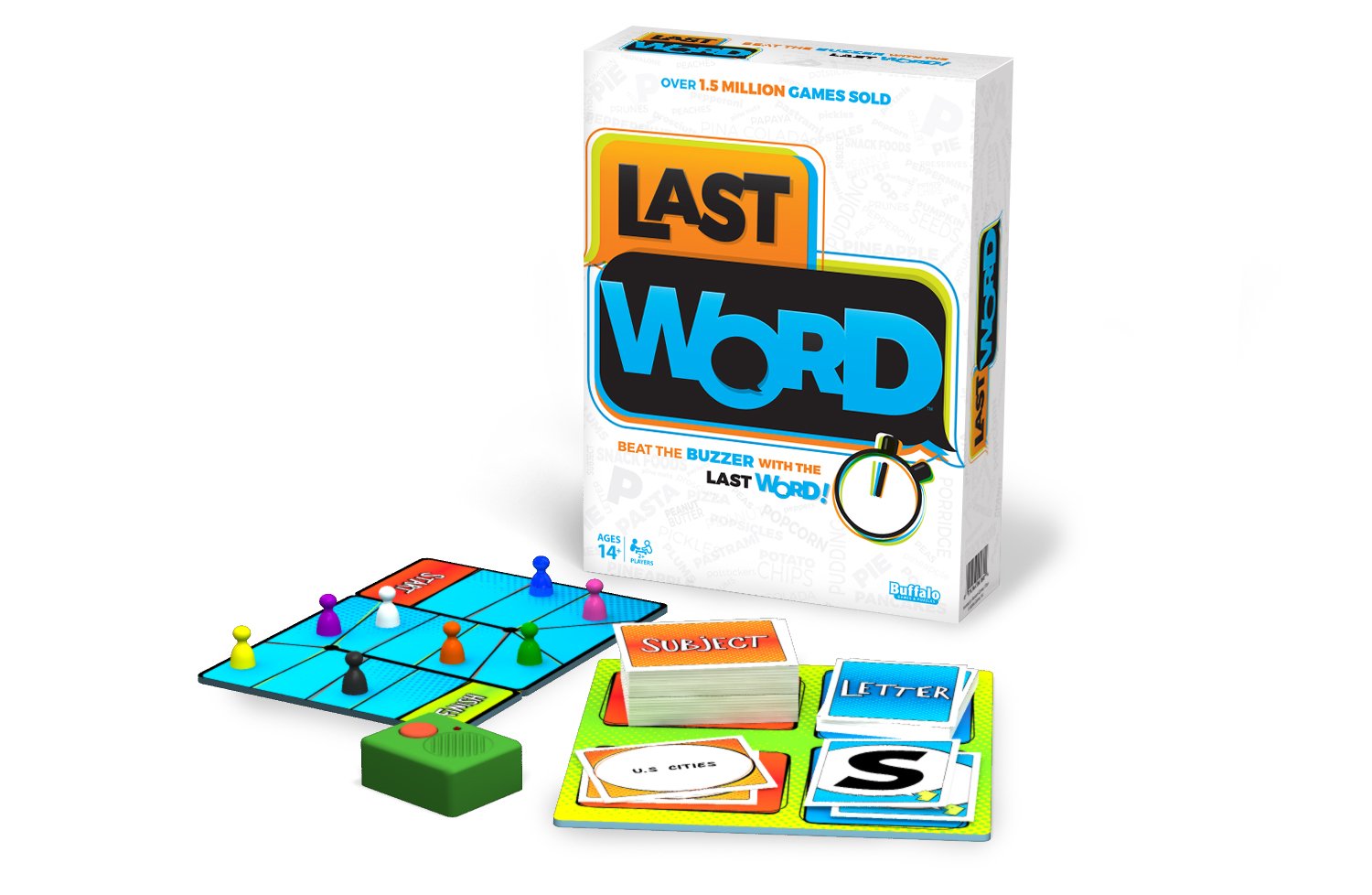 Foto 3 pulgar | Juego De Mesa Buffalo Games Last Word Race 2-8 Jugadores 14+ - Venta Internacional.