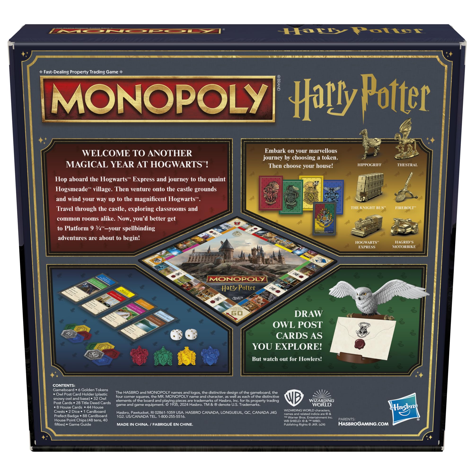 Foto 3 pulgar | Juego de Mesa Monopoly Edición Harry Potter - Venta Internacional