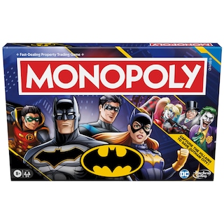 Foto 1 | Juego de Mesa Monopoly Batman Edition | Más De 8 Años | 2-4 Jugadores - Venta Internacional