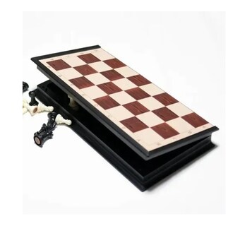 Foto 3 | Juego De Ajedrez Magnético De 30 X 30 Cm - Venta Internacional