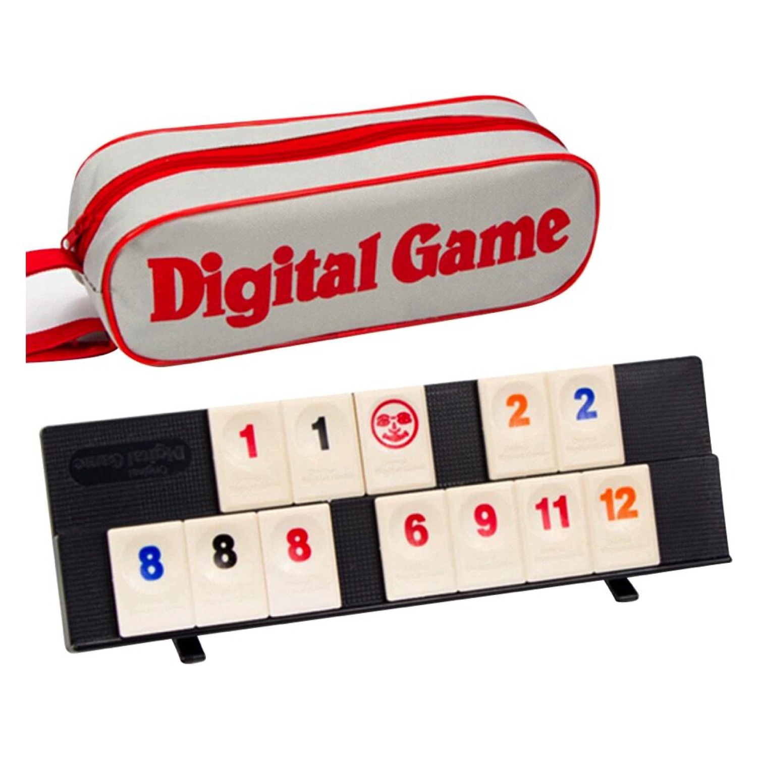 Foto 2 pulgar | Juego Rummy Family Con Piezas De Plástico Abs Y Funda - Venta Internacional