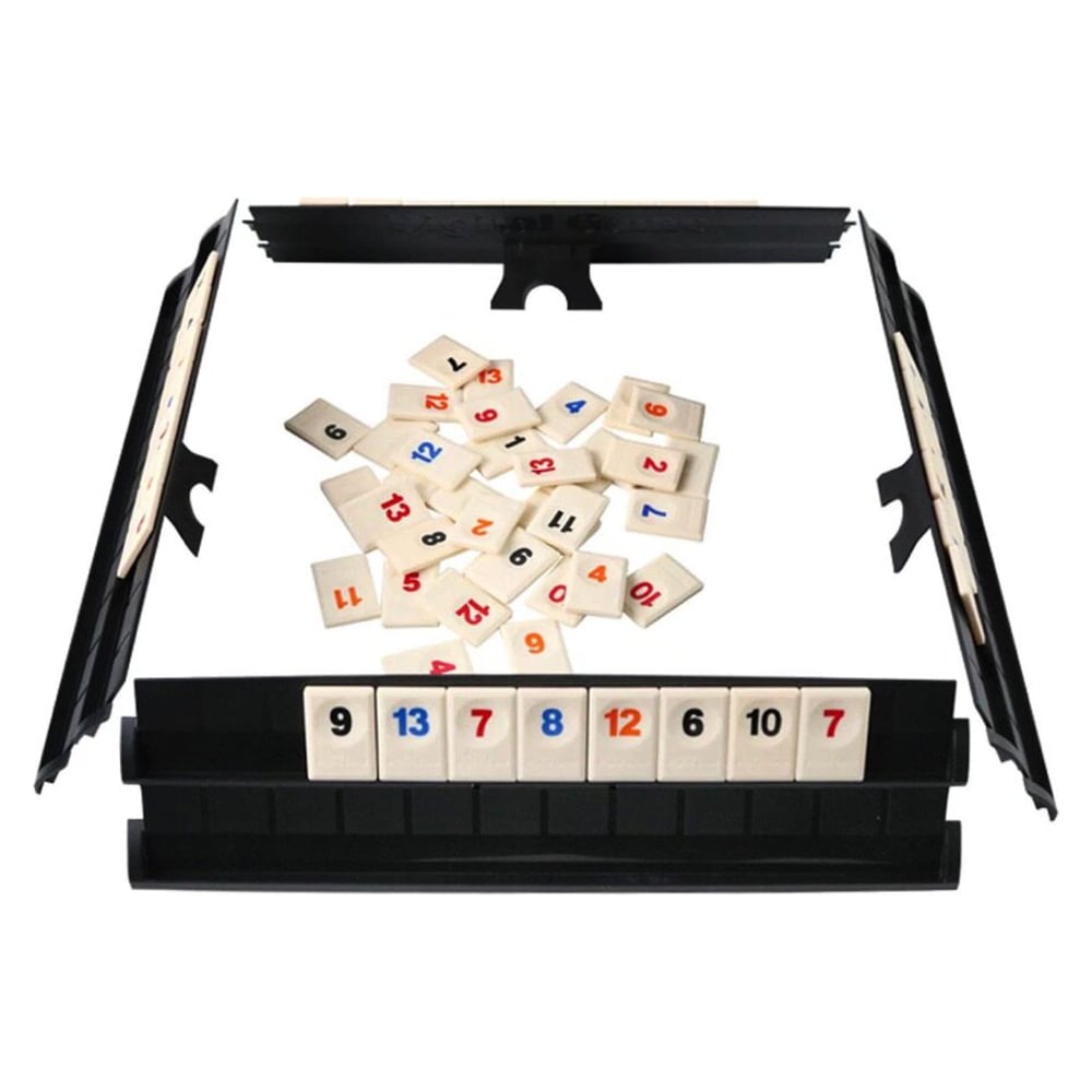 Foto 4 pulgar | Juego Rummy Family Con Piezas De Plástico Abs Y Funda - Venta Internacional