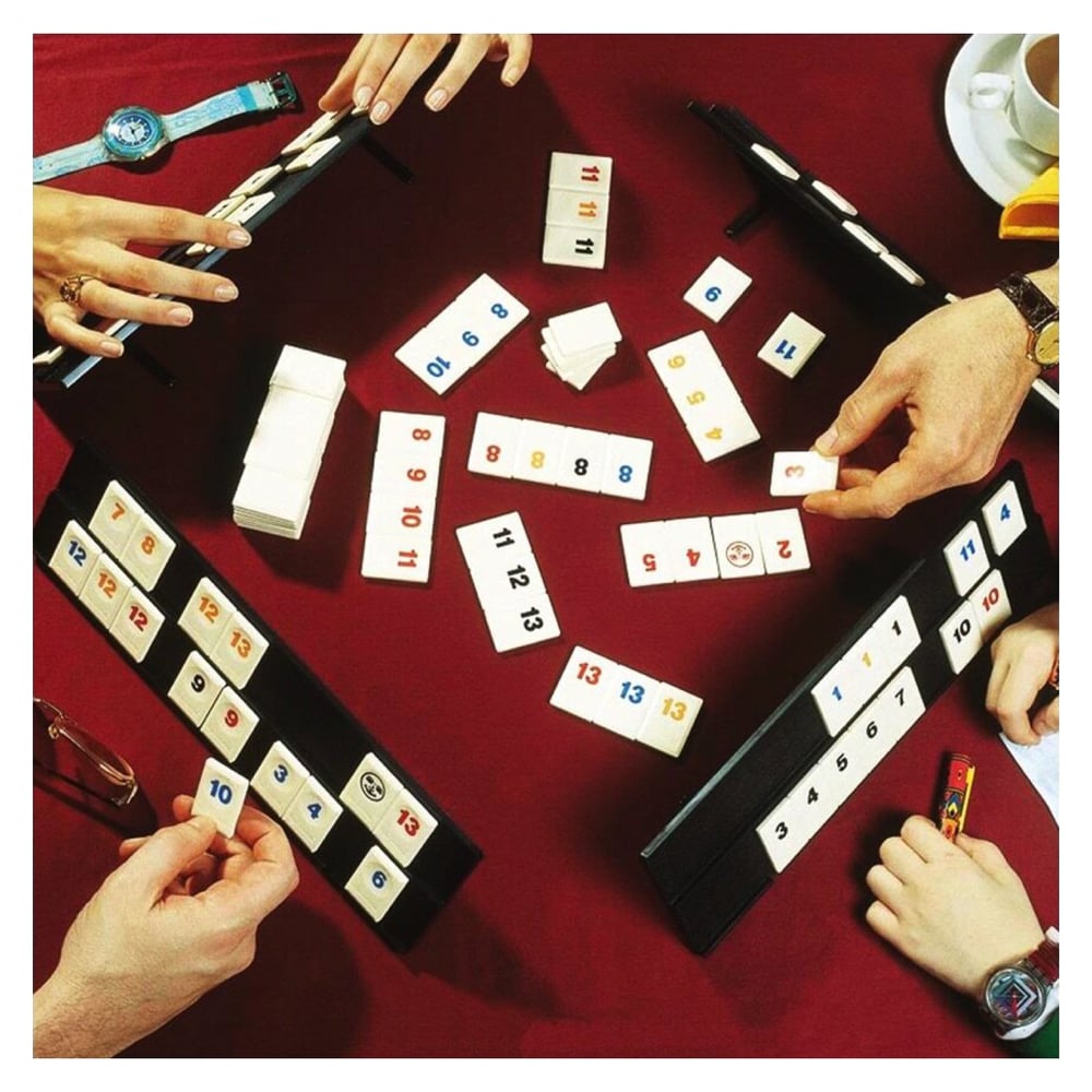 Foto 5 pulgar | Juego Rummy Family Con Piezas De Plástico Abs Y Funda - Venta Internacional