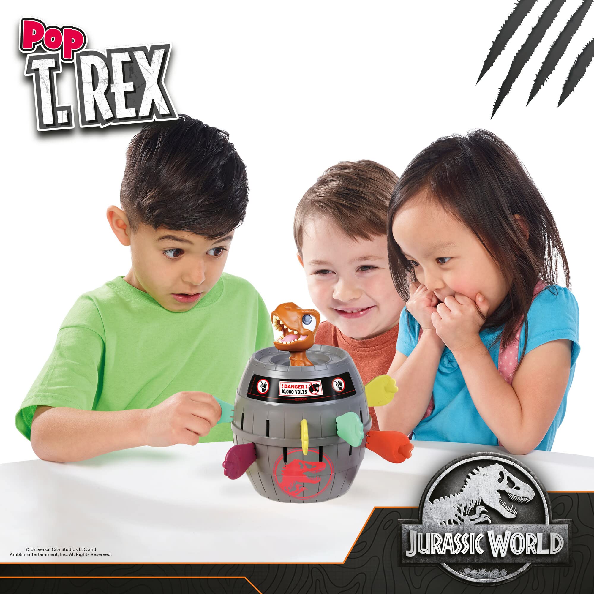 Foto 5 pulgar | Juego de Dinosaurios Tomy Games Jurassic World Pop Up T-rex  - Venta Internacional