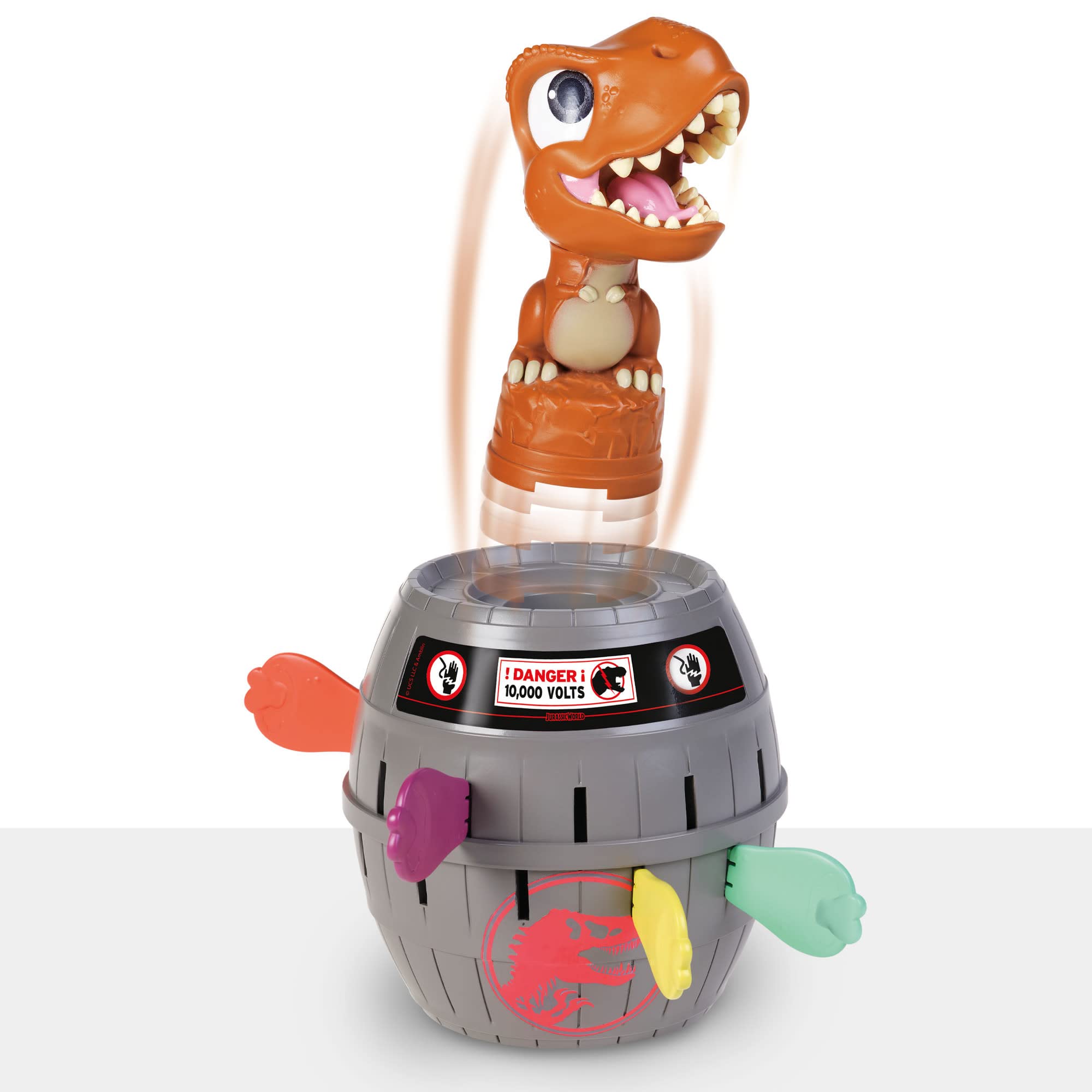 Foto 6 pulgar | Juego de Dinosaurios Tomy Games Jurassic World Pop Up T-rex  - Venta Internacional