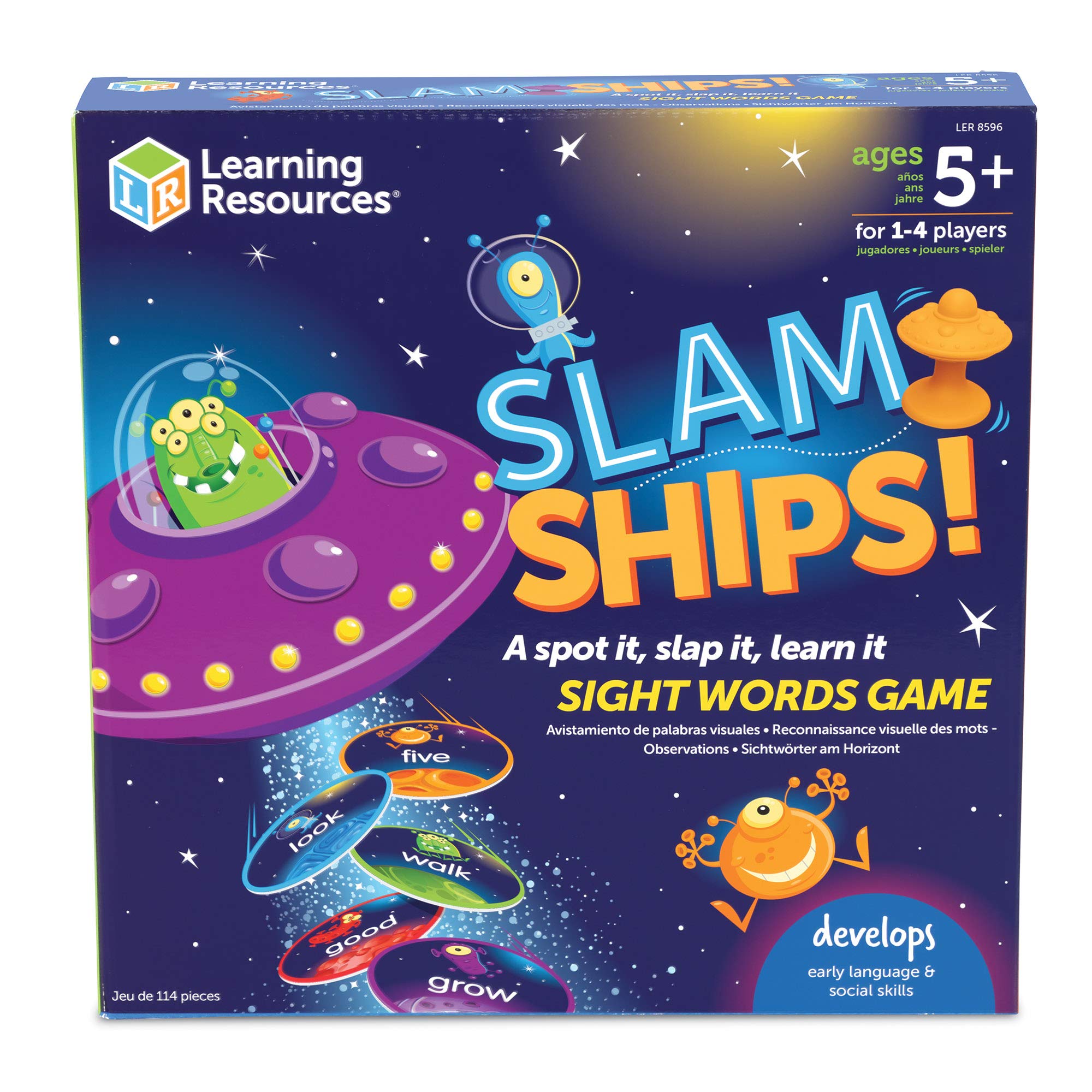 Foto 8 pulgar | Juego de Palabras Slam Ships Sight Words para Niños de más de 5 Años - Venta Internacional