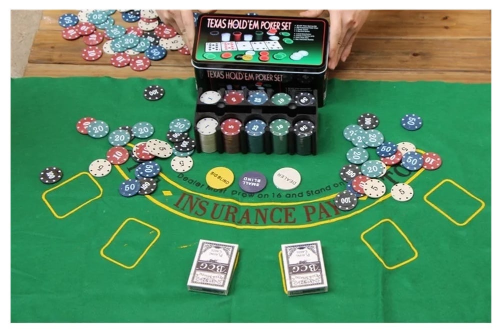 Foto 3 | Set de Póker 200 Fichas - Venta Internacional