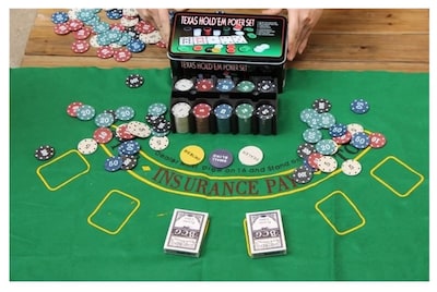 Foto 3 | Set de Póker 200 Fichas - Venta Internacional