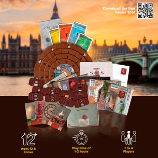 Foto 2 | Juego de Mesa Thames & Kosmos Exit: La Desaparición De Sherlock Holmes - Venta Internacional