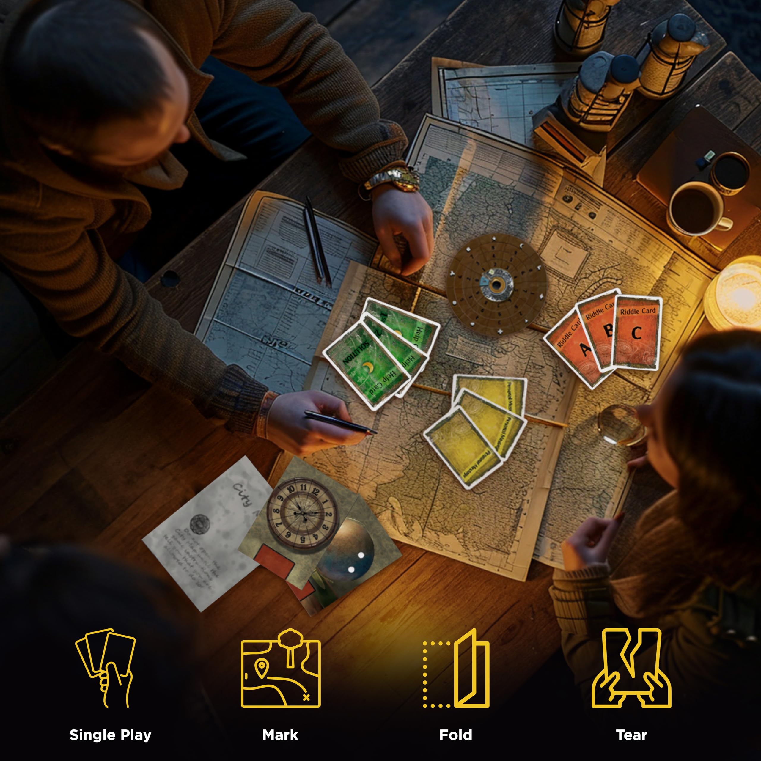 Foto 5 pulgar | Juego de Mesa Thames & Kosmos Exit: La Desaparición De Sherlock Holmes - Venta Internacional