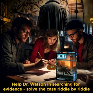 Foto 5 | Juego de Mesa Thames & Kosmos Exit: La Desaparición De Sherlock Holmes - Venta Internacional