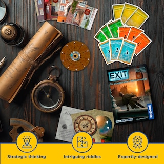 Foto 6 | Juego de Mesa Thames & Kosmos Exit: La Desaparición De Sherlock Holmes - Venta Internacional