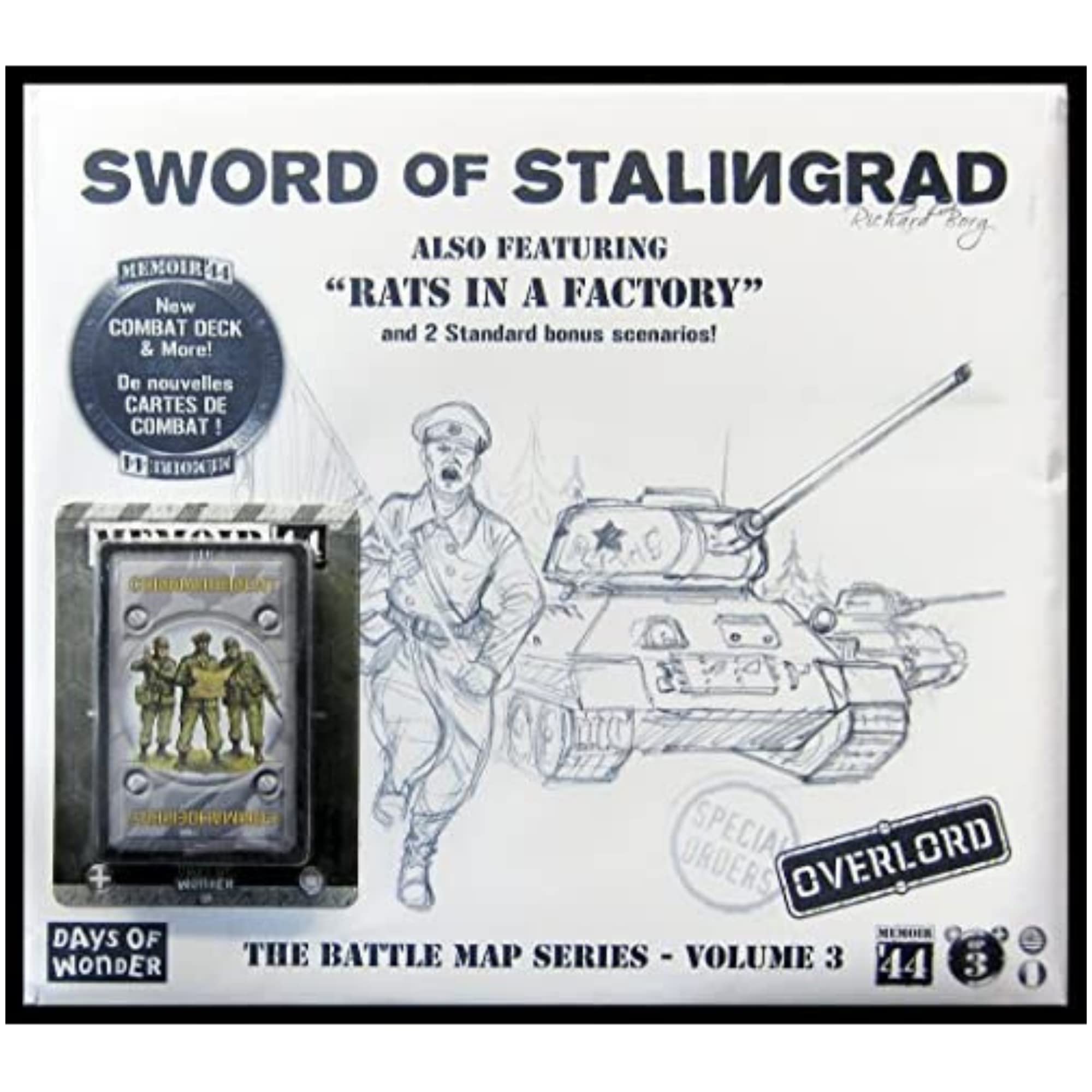 Foto 2 pulgar | Juego de Estrategia Days Of Wonder Memoir '44 Sword Of Stalingrad - Venta Internacional