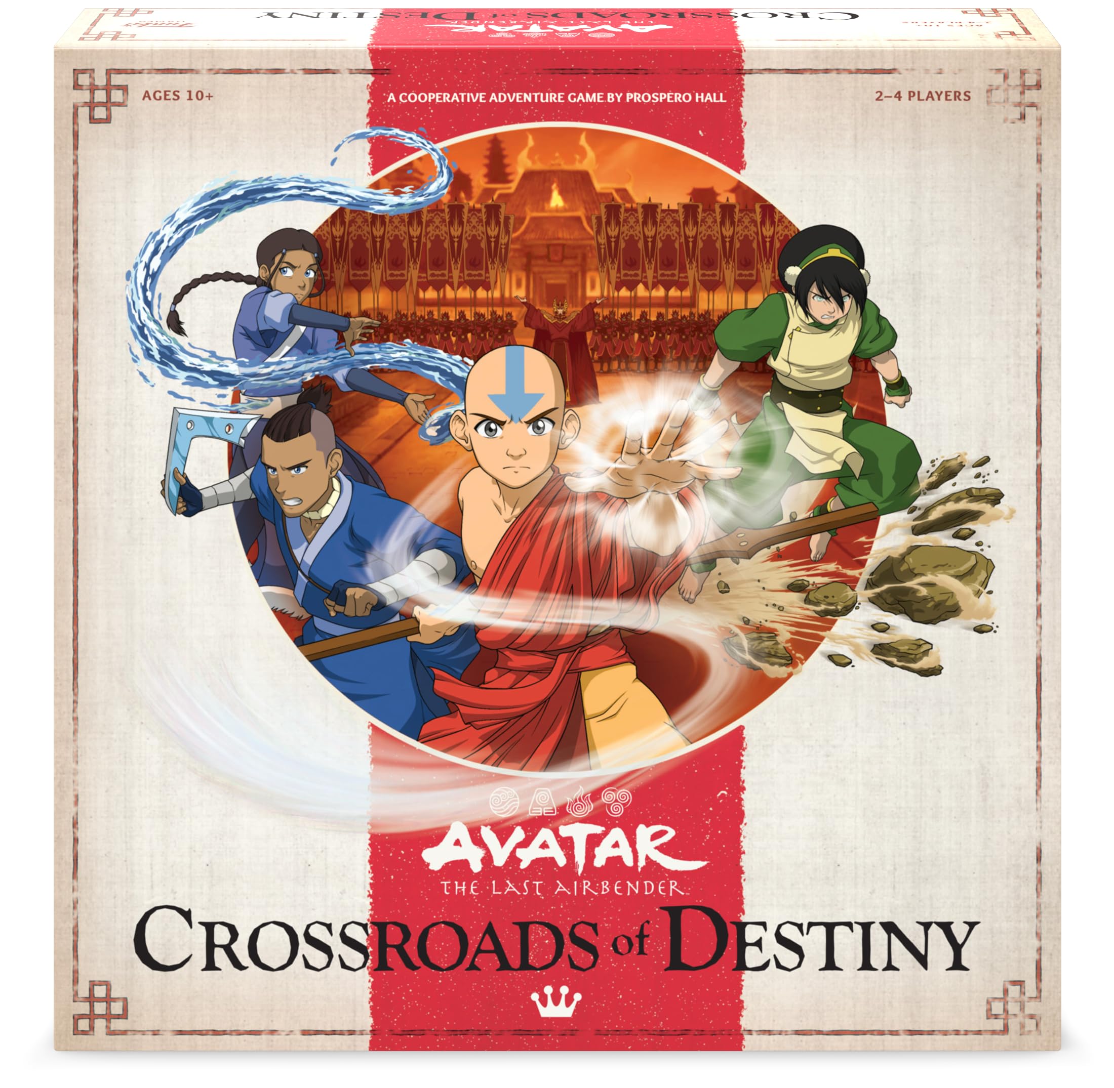 Foto 2 pulgar | Juego de Mesa Funko Avatar The Last Airbender Crossroads - Venta Internacional