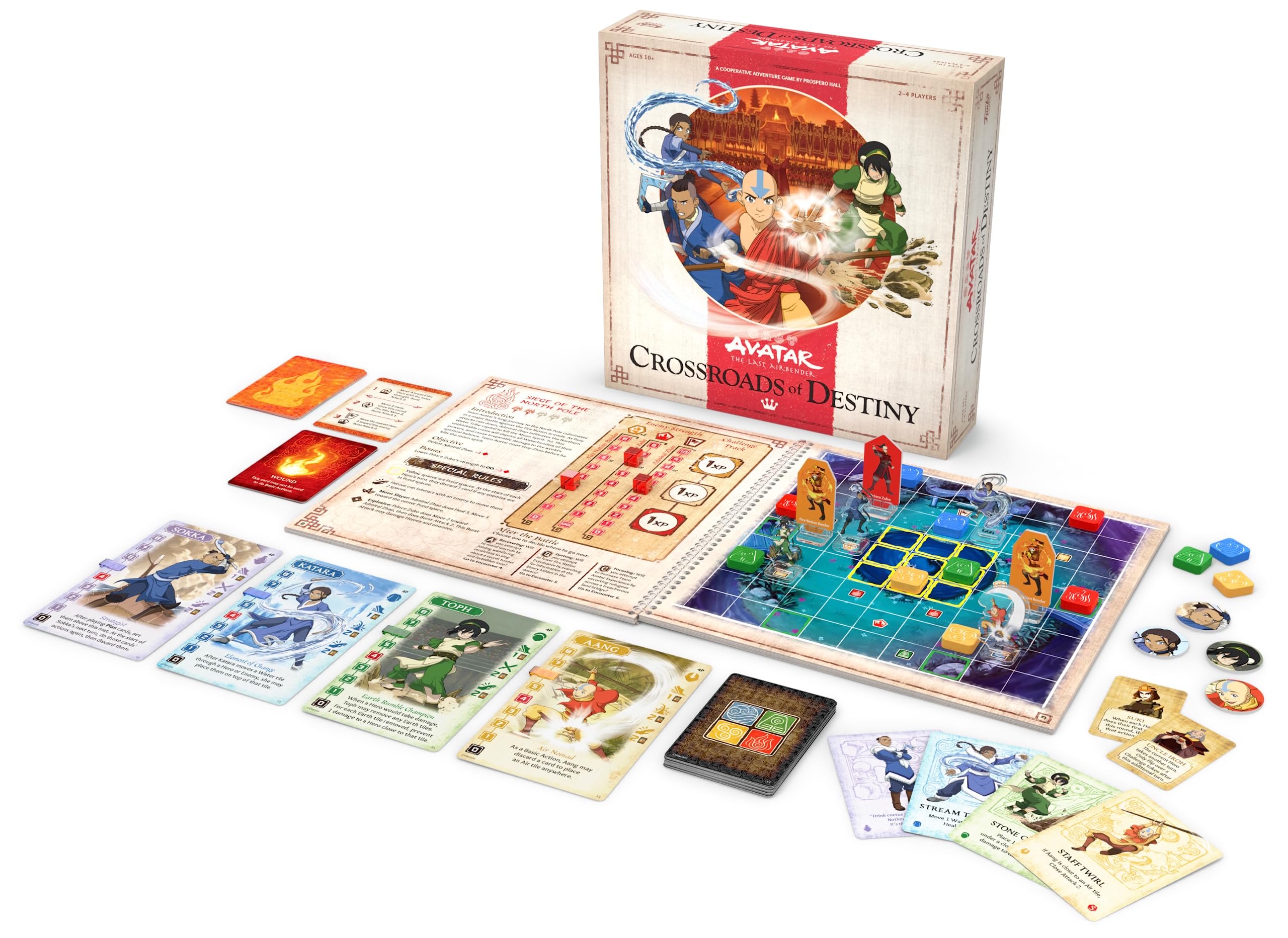 Foto 6 pulgar | Juego de Mesa Funko Avatar The Last Airbender Crossroads - Venta Internacional