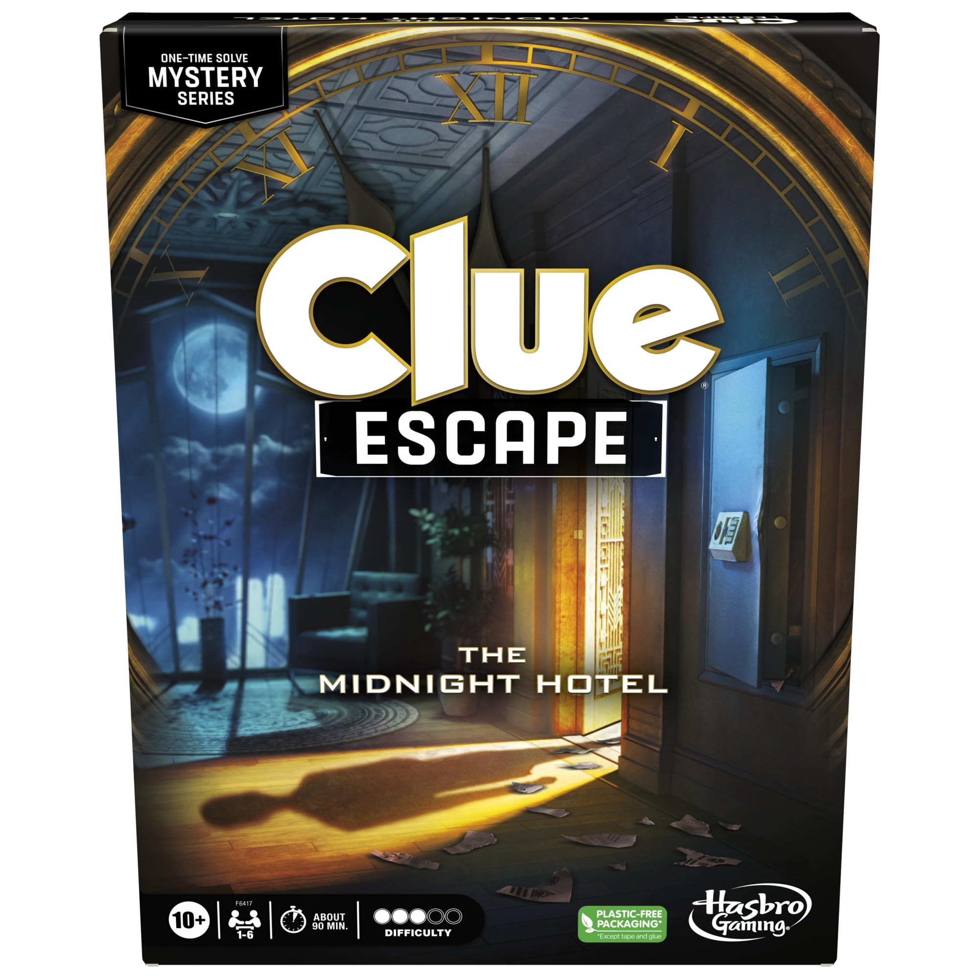 Juego de Mesa Hasbro Gaming Clue Escape: The Midnight Hotel - Venta Internacional