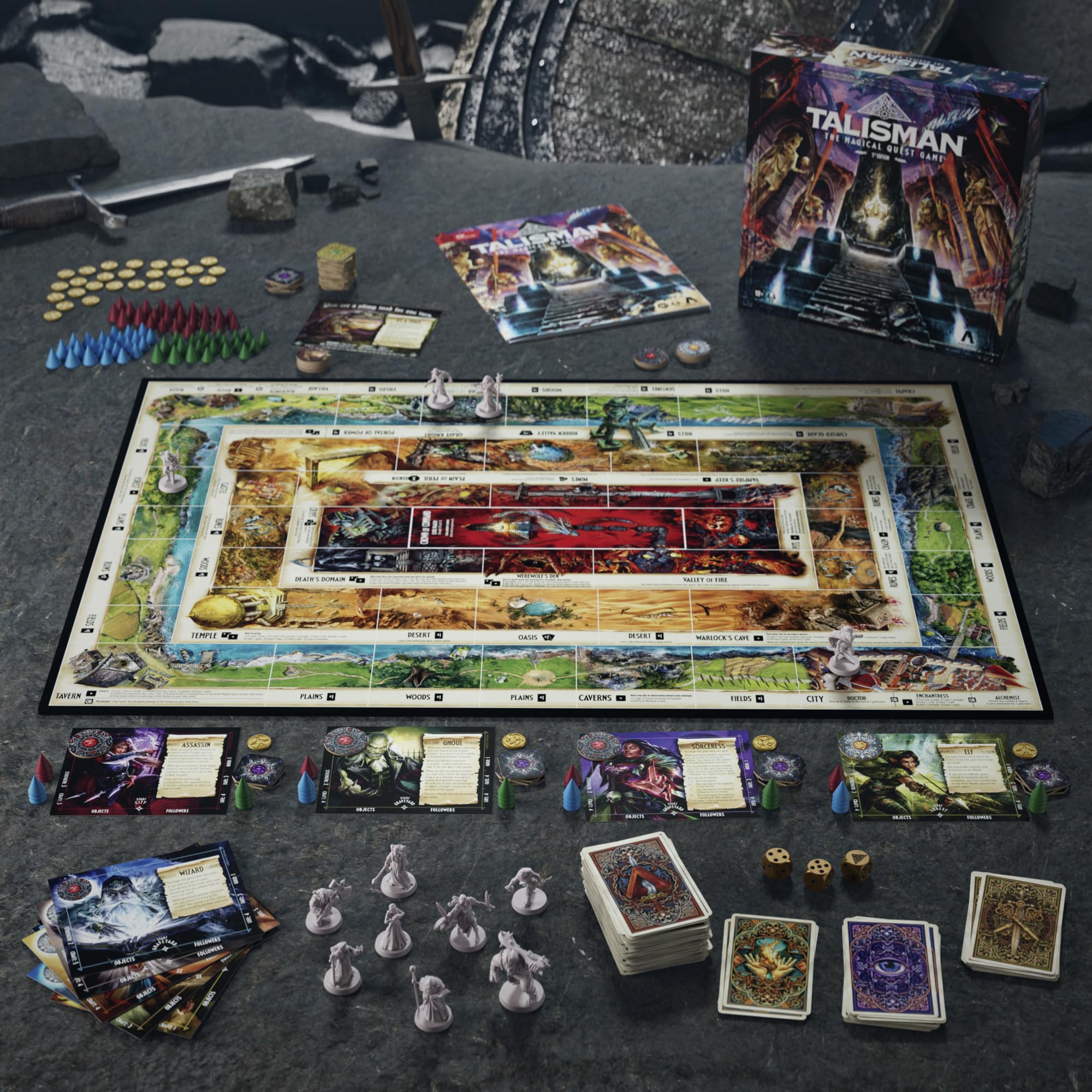 Foto 3 pulgar | Juego de Mesa Avalon Hill Talisman: The Magical Quest 5th Ed - Venta Internacional