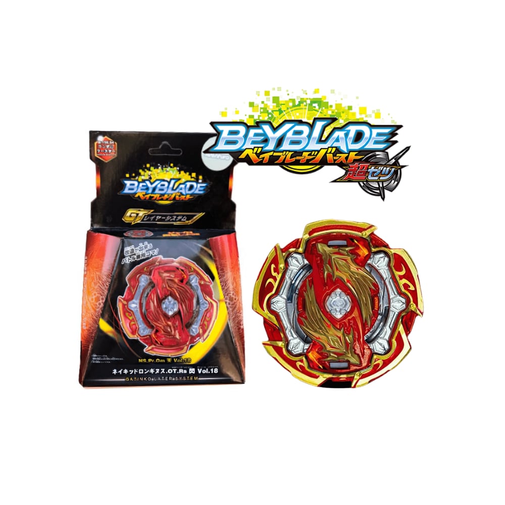 Foto 3 pulgar | Beyblade Gt Gatinko 18 Rojo con Lanzador de Cuerdas - Venta Internacional