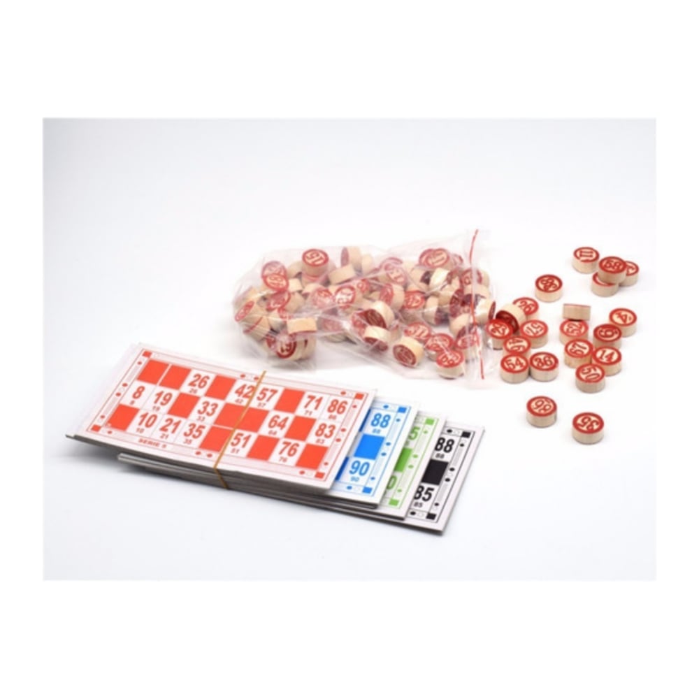 Foto 5 pulgar | Juego De Bingo Lotto En Caja Con 48 Tarjetas Diferentes - Venta Internacional.