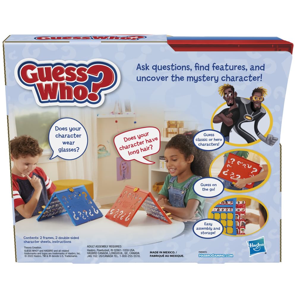 Foto 4 pulgar | Juego de Mesa Hasbro Gaming ¿Adivina Quién? +6 Años - Venta Internacional