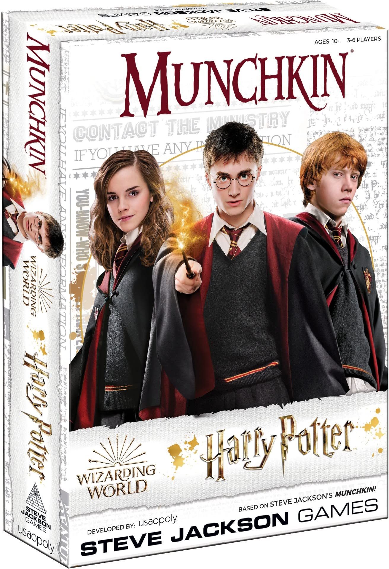 Foto 2 pulgar | Juego De Mesa Munchkin Harry Potter Con Licencia Oficial - Venta Internacional.